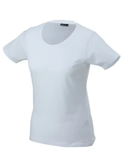 JN901 James+Nicholson Damen BASIC T-Shirt kurzarm