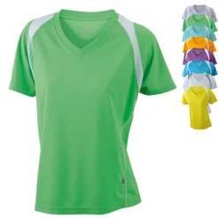 JN396 James+Nicholson Damen Laufshirt kurzarm