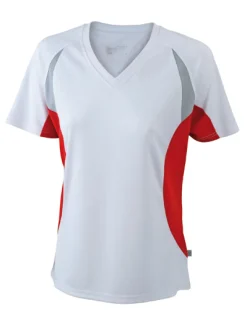 JN390 James+Nicholson Damen Laufshirt kurzarm