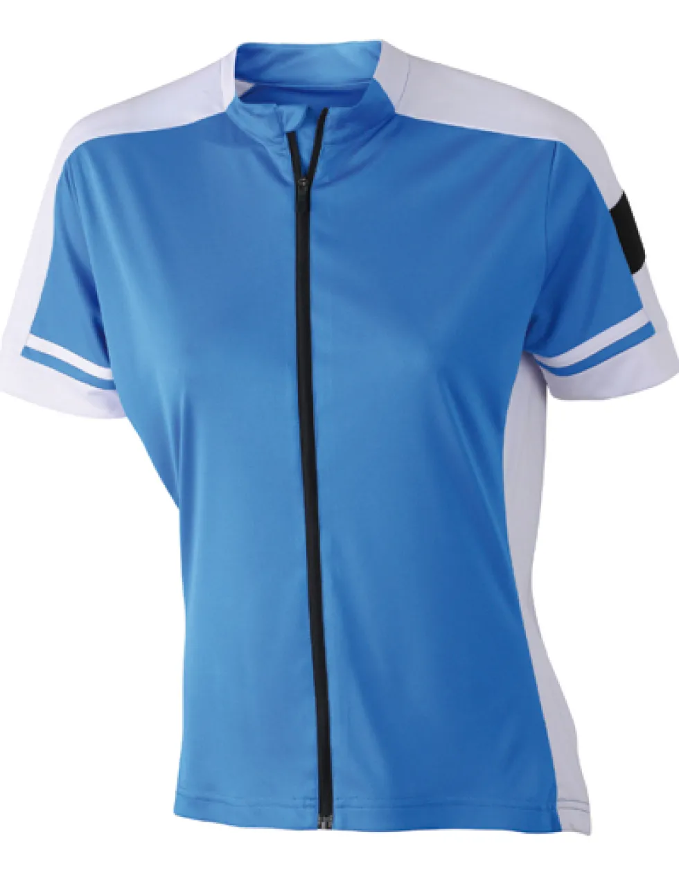 JN453 James+Nicholson Damen Radtrikot durchgehender Reißverschluss