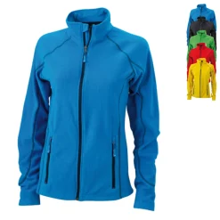 JN596 James+Nicholson Damen Strukturfleecejacke
