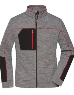 JN1817 James+Nicholson Damen Struktur Fleece Jacke