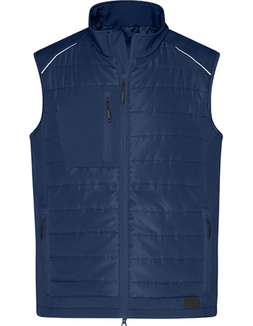JN1822 James+Nicholson Herren Hybrid Weste