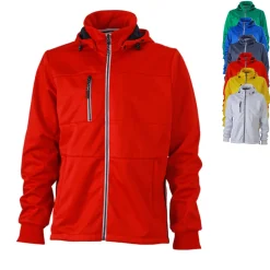JN1078 James+Nicholson Herren maritime Softshelljacke