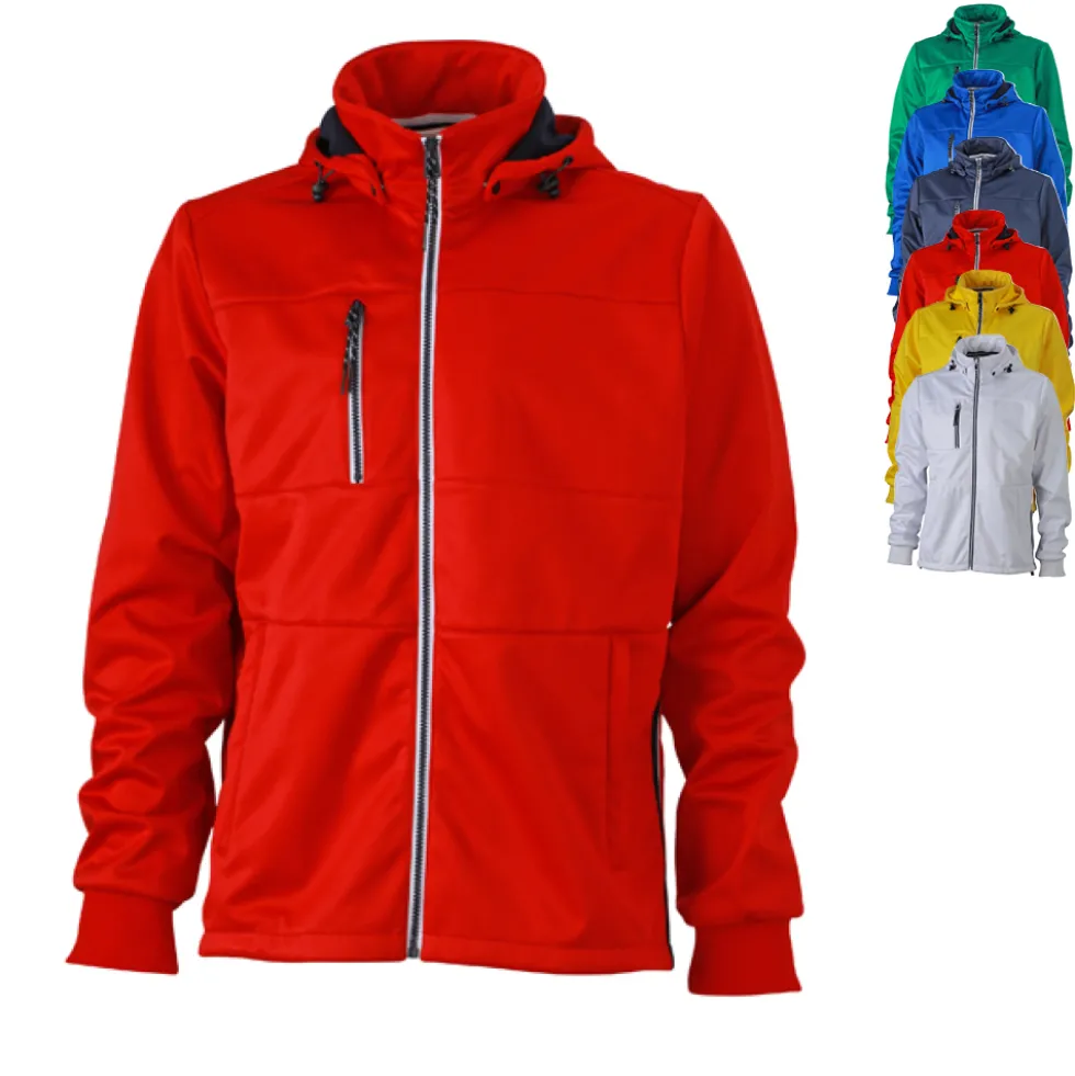 JN1078 James+Nicholson Herren maritime Softshelljacke