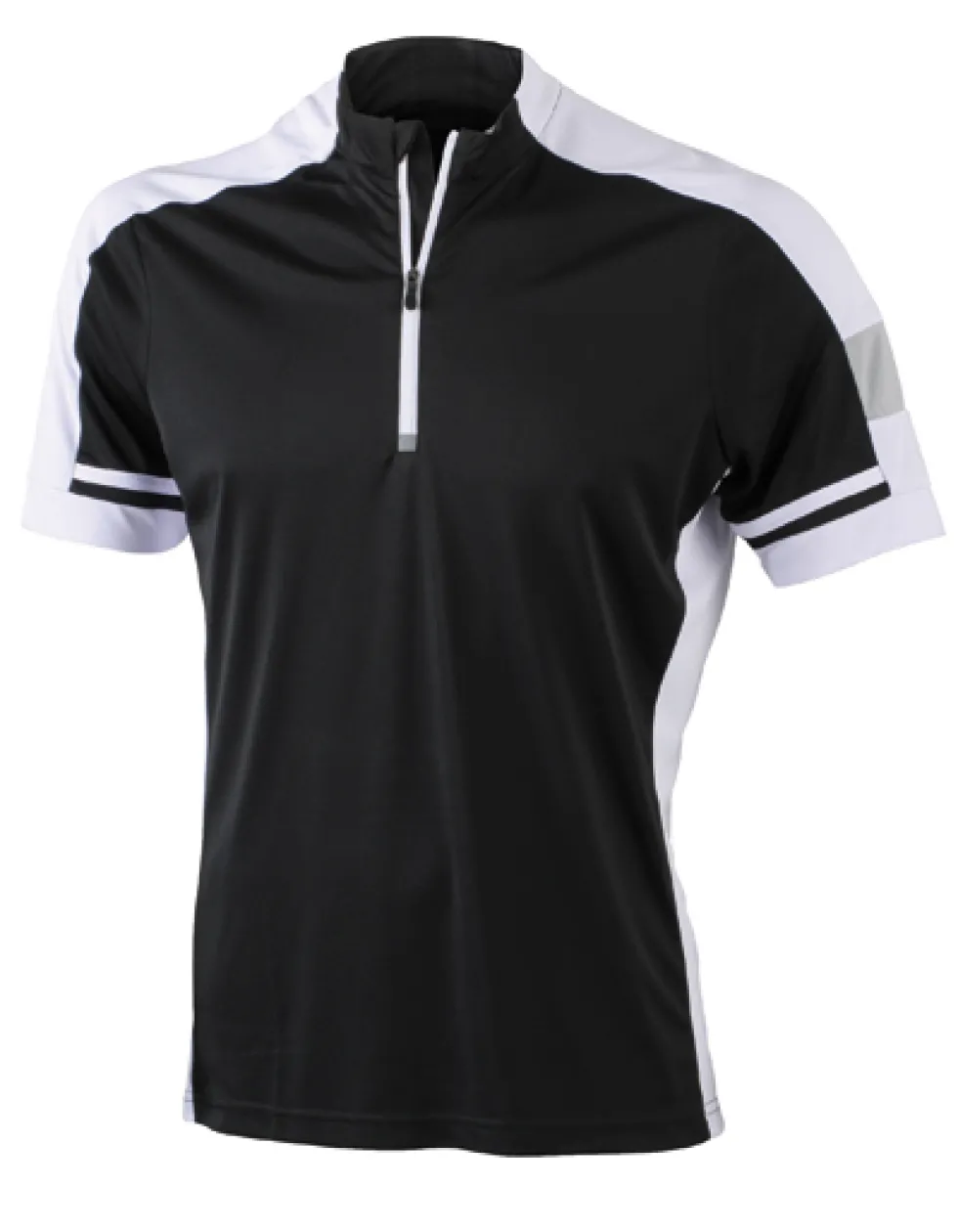 JN452 James+Nicholson Herren Radtrikot 1/2 Reißverschluss