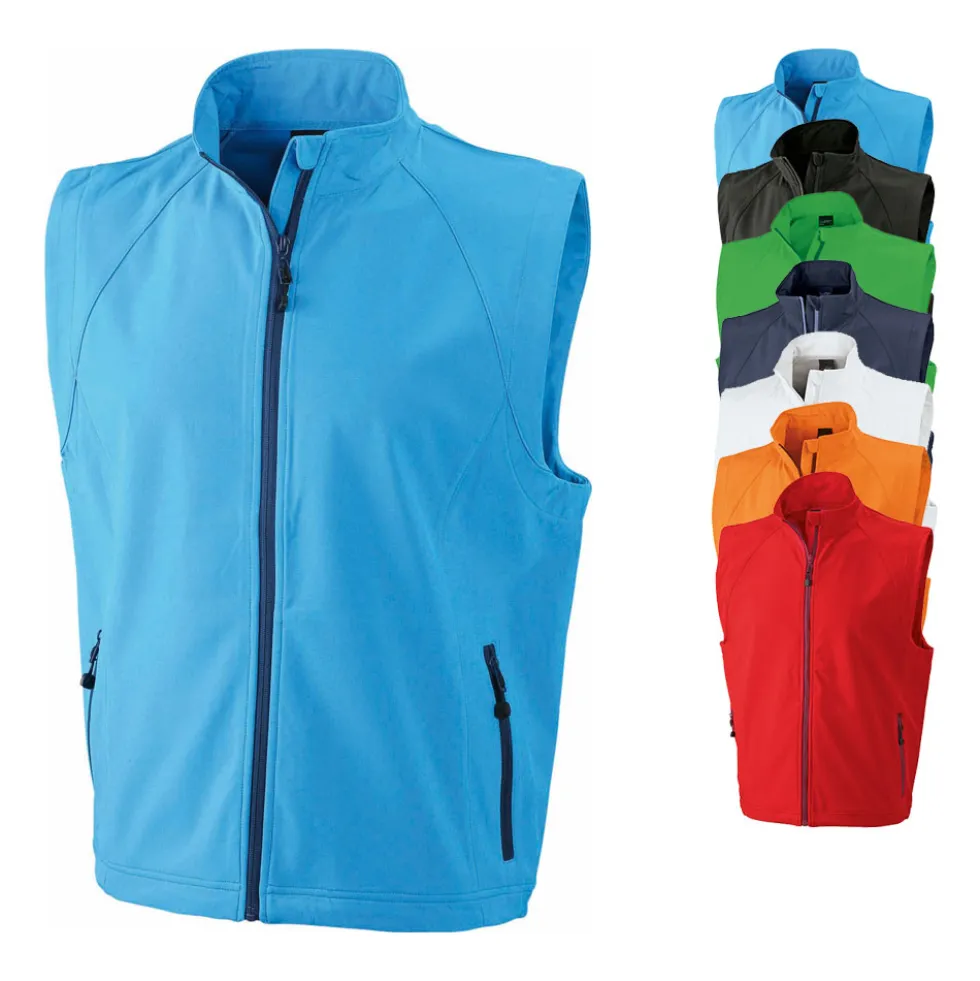 JN1022 James+Nicholson Herren Softshellweste