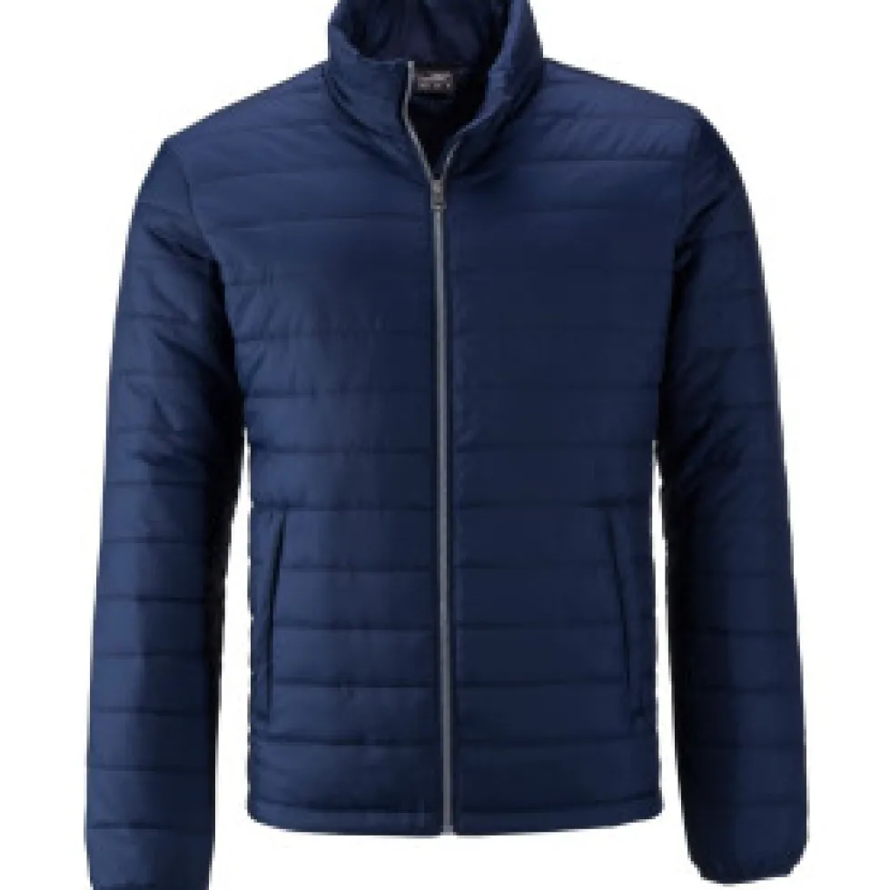 JN1120 James+Nicholson Herren Wattierte Jacke