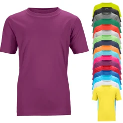 JN358K James+Nicholson Kinder Aktiv T-Shirt