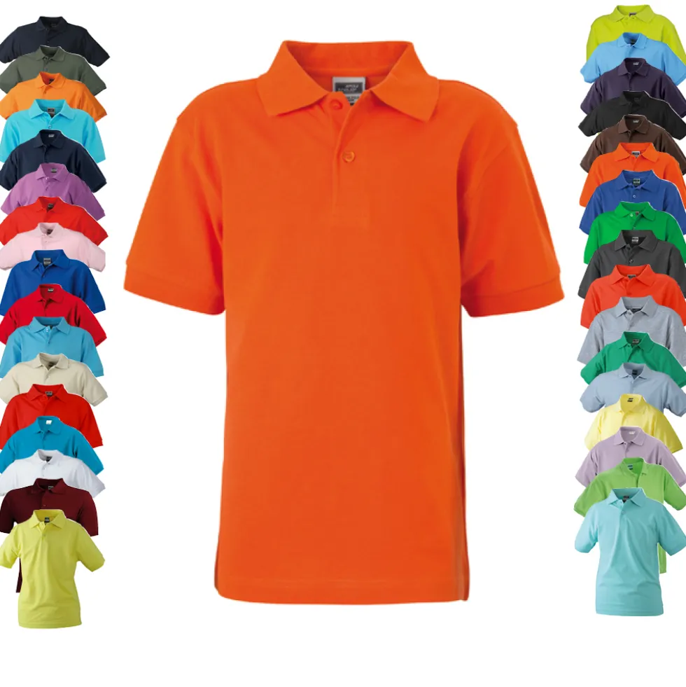 JN070K James+Nicholson klasisches Polo Junior