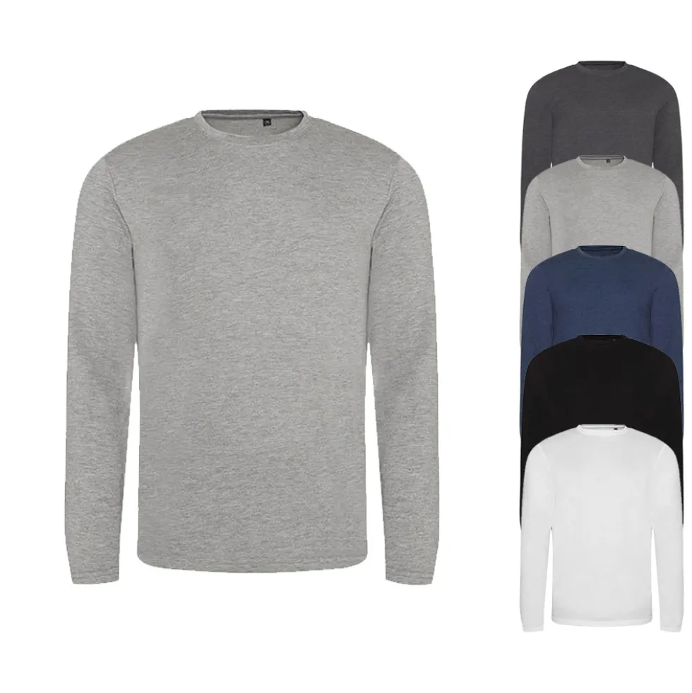 JT002 Just Ts & Polos Langarmshirt mit Triblend-Gewebe