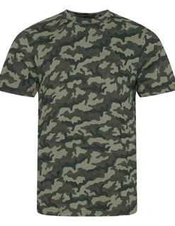 JT034 Just Ts & Polos T-Shirt im Camoflage-Stil