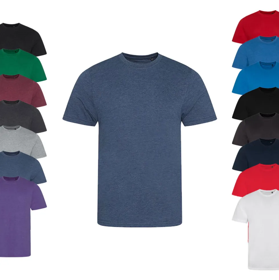 JT001 Just Ts & Polos T-Shirt mit Triblend-Gewebe