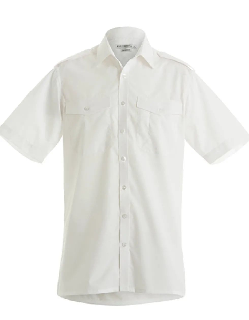 K133 Kustom Herren Hemd Kurzarm Kit Pilot Shirt