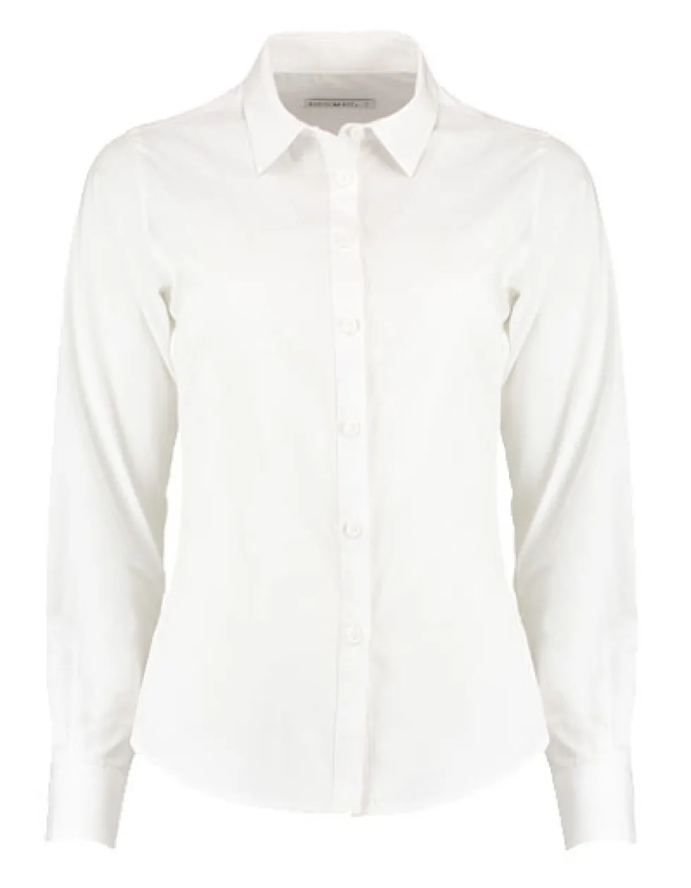 K242 Kustom Kit Damen Blues Langarm Poplin Shirt Long Sleeve