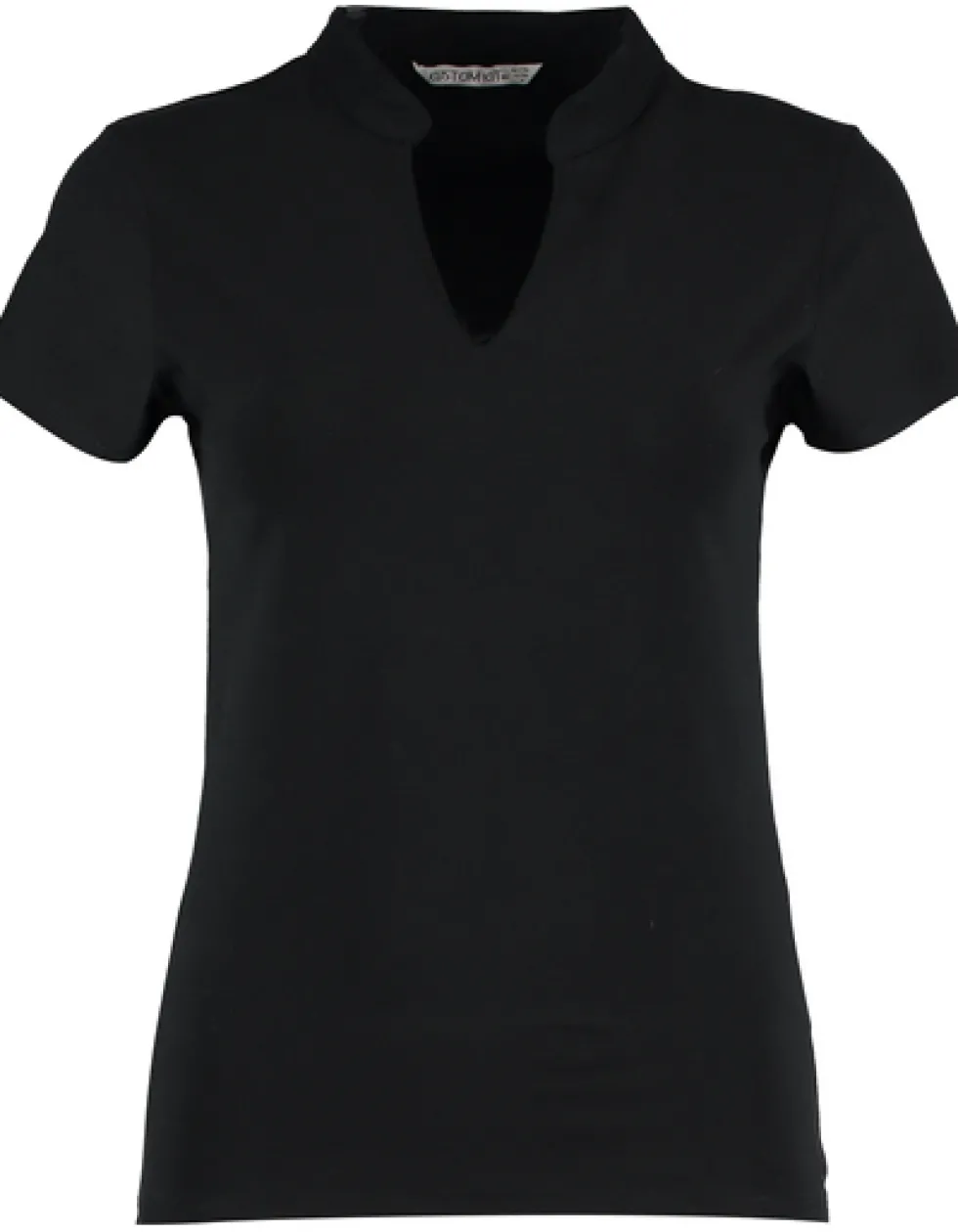 K770 Kustom Kit Damen Bluse mit Stehkragen