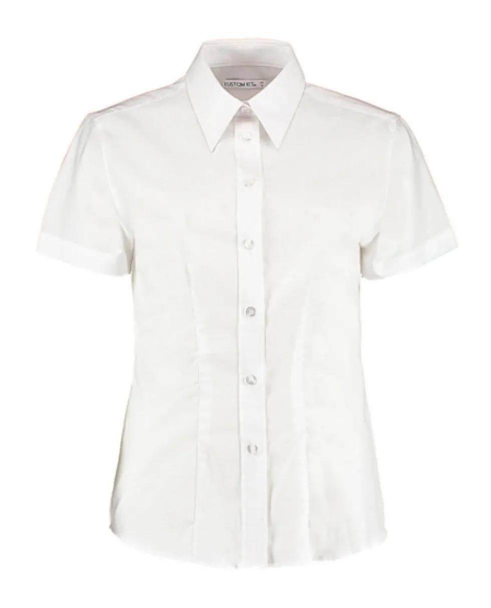 K360 Kustom Kit Hemd Kurzarm Oxford Shirt