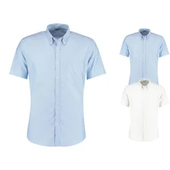 K183 Kustom Kit Hemd Kurzarm Oxford Shirt