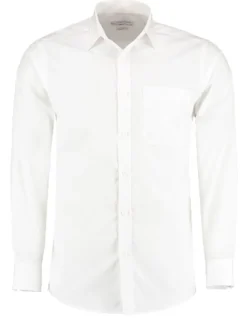 K142 Kustom Kit Hemd Langarm Poplin Shirt Long Sleeve