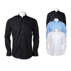 K131 Kustom Kit Herren Hemd Kurzarm Poplin Shirt