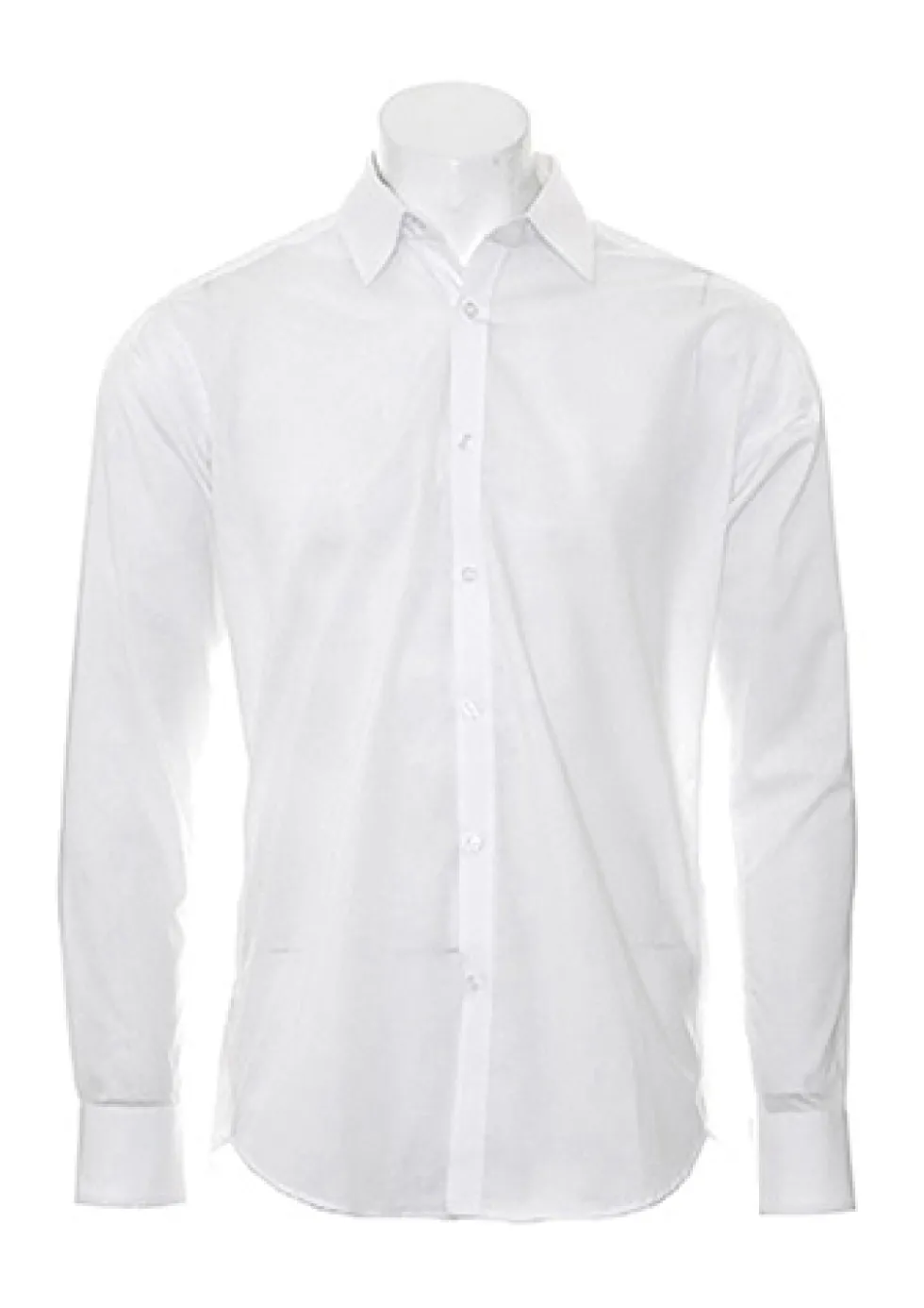 K192 Kustom Kit Herren Hemd Langarm Slim Fit