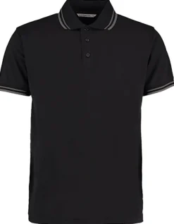 K409 Kustom Kit Polohemd Poloshirt Tipped Collar Polo
