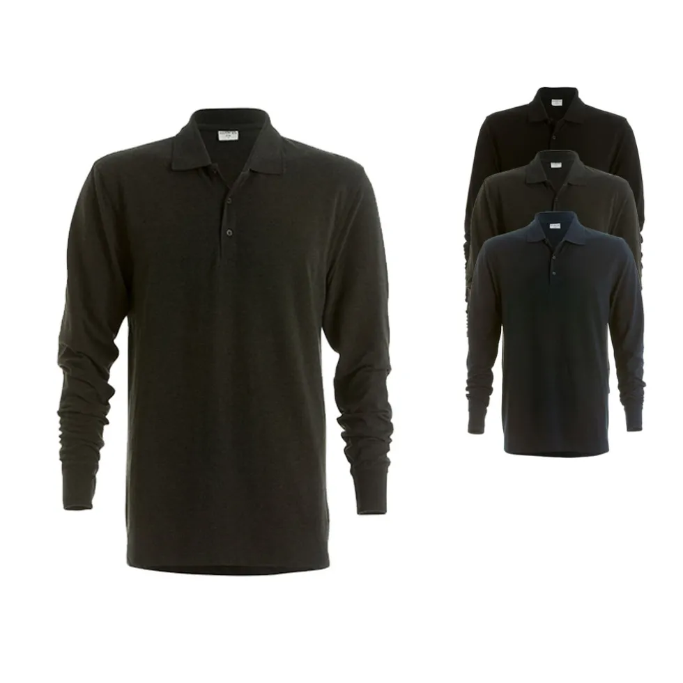 K430 Kustom Kit Poloshirt Polohemd Langarm