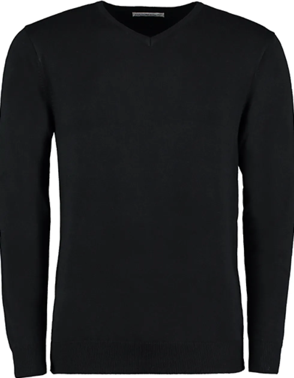 K352 Kustom Kit Sweatshirt Pullover mit V-Ausschnitt