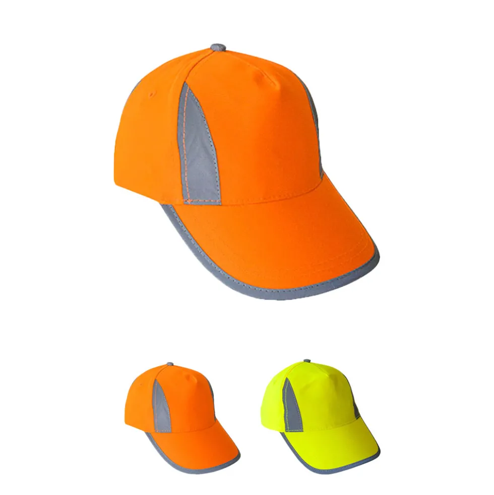 KX054K Korntex Kinder Hi-Viz-, Fluo-, Reflektierende Kappe
