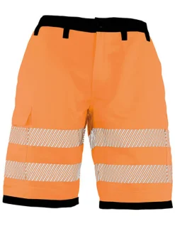 KX1006 Korntex EOS Hi-Vis Arbeitskleidung kure Hosen mit bedruckbaren Flächen
