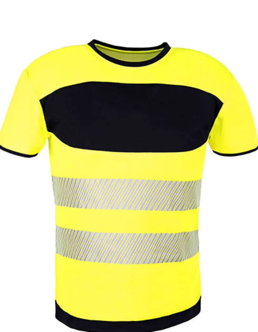 KX1000 Korntex EOS Hi-Vis Arbeitskleidung T-Shirt mit großer Druckfläche auf der Brust