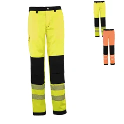 KX1005 Korntex EOS Hi-Vis Arbeitskleidung Hosen mit bedruckbaren Flächen
