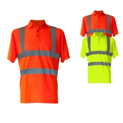 KX070 Korntex Hi-Viz Polo Shirt Poloshirt EN ISO 20471