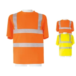 KX072 Korntex Hi-Viz reflektierendes T-Shirt EN ISO 20471