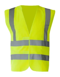 KX140 Korntex Warnweste mit vier Reflexstreifen EN ISO 20471