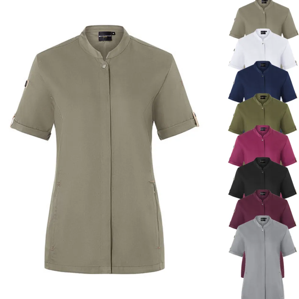 KY135 Karlowsky Damenkochjacke Kurzarm
