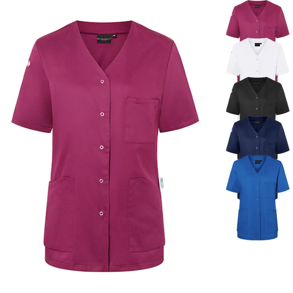 KY131 Karlowsky Kurzarm Damenkasack Essential