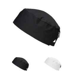 LF037F Le Chef Kochmütze Bandana oval geschnitten