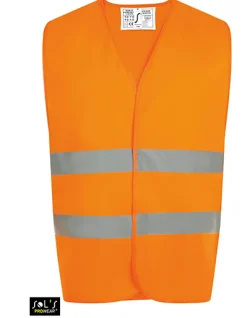 LP01691 SOL´S ProWear Secure Pro Unisex Sicherheitsweste mit reflektierende Streifen