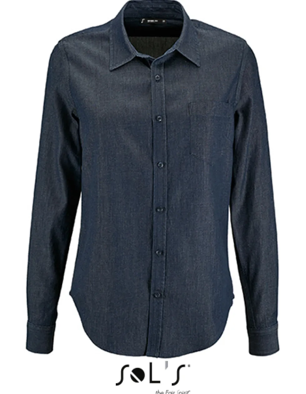 L02101 SOL´S Damen Denim t-Shirt Barry