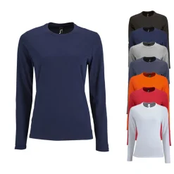 L02075 SOL´S Damen Langarm T-Shirt Imperial