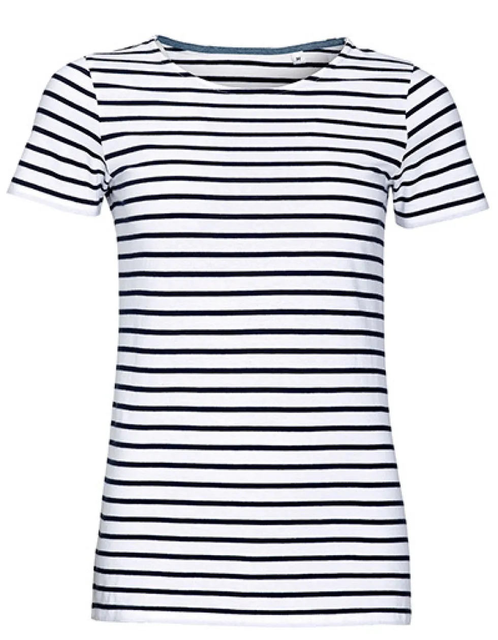 L01399 SOL´S Damen Rundhals T-Shirt Miles Gestreift