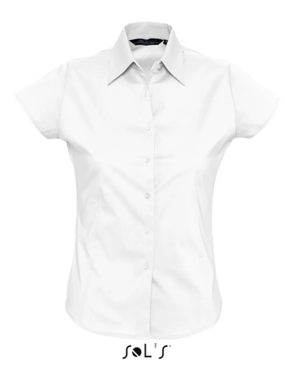 L630 SOL´S Damen Stretch-Kurzarmbluse Excess