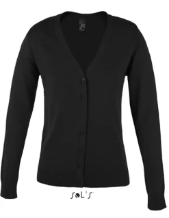 L419 SOL´S Golden Strickjacke mit V-Ausschnitt für Damen
