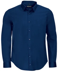 L01426 SOL´S Herren Langarm Hemd Stretch Blake
