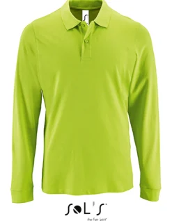 L02087 SOL´S Herren Langarm Piqué Polo Hemd Perfect