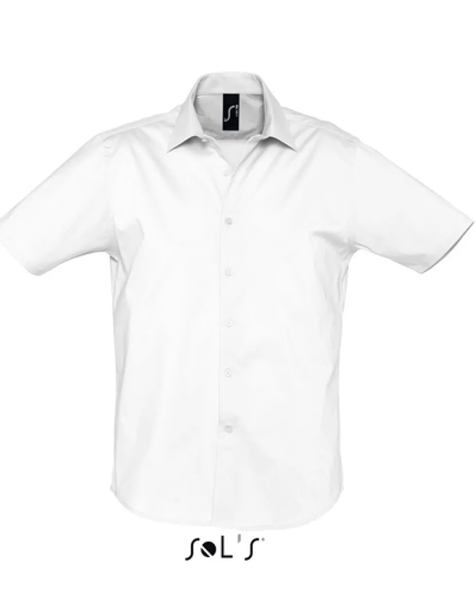 L632 SOL´S Herren Stretch-Kurzarmhemd Broadway