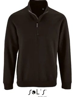 L02088 SOL´S Herren Sweatshirt mit hohem Kragen und ReißverschlussStan