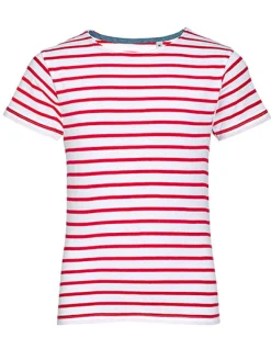 L01400 SOL´S Kinder Rundhals T-Shirt Miles Gestreift