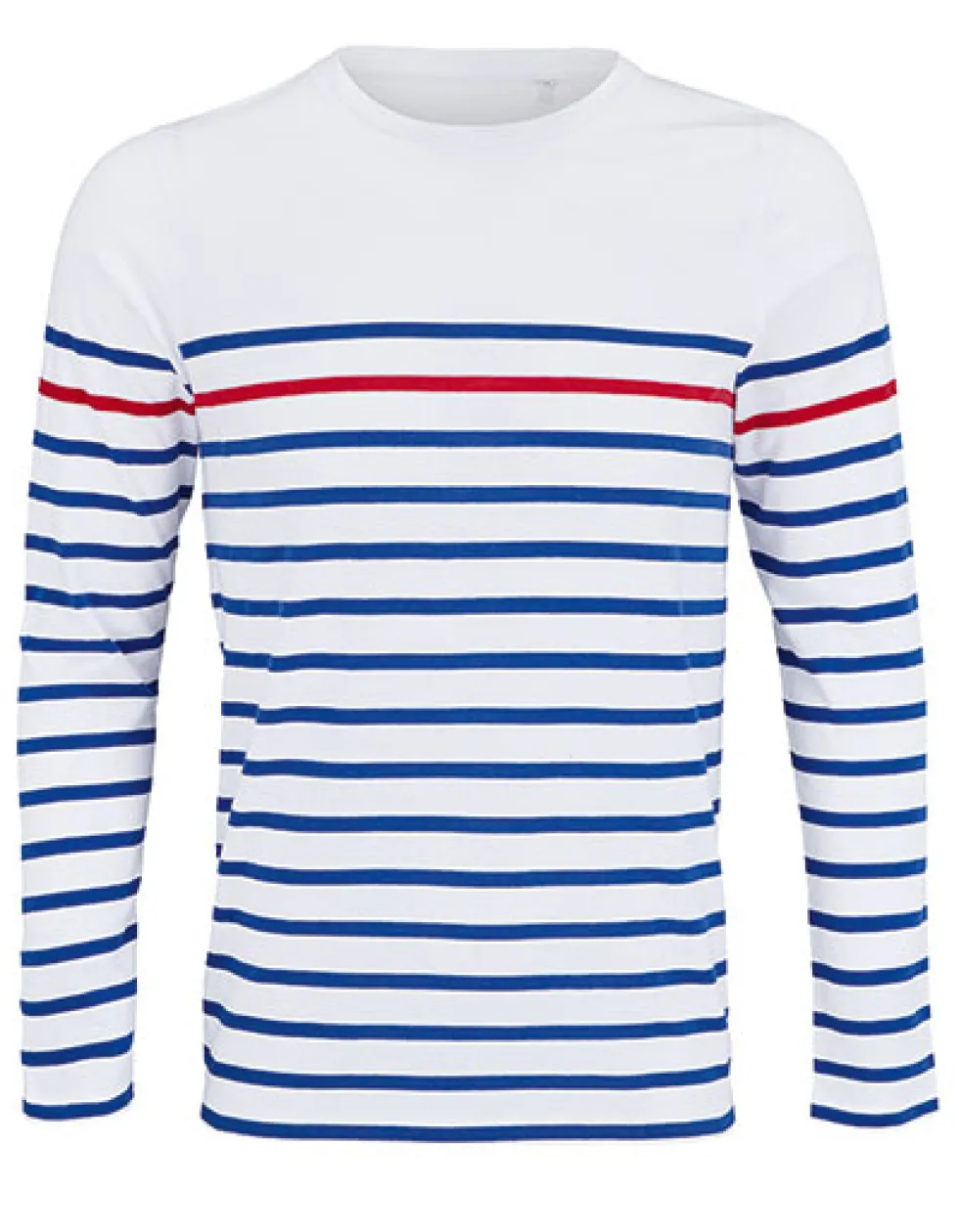 L03099 SOLS Männer Langarm T-Shirt MATELOT Gestreift